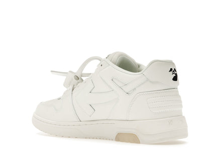 OFF-WHITE Out Of Office OOO Low Tops Triple White