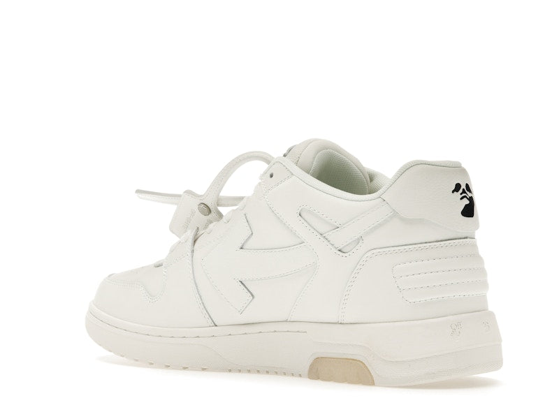 OFF-WHITE Out Of Office OOO Low Tops Triple White