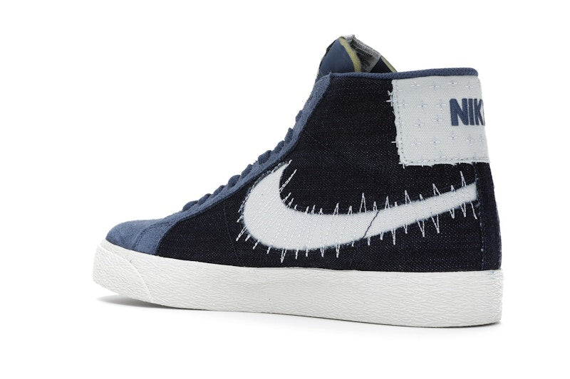 Nike SB Zoom Blazer Mid Sashiko Mystic Navy