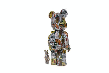 Bearbrick Jean-Michel Basquiat 100% & 400% Set Multi