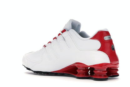 Nike Shox NZ White University Red