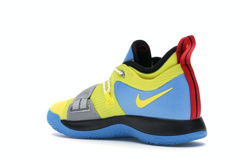 Nike PG 2.5 Opti Yellow Blue Hero (GS)