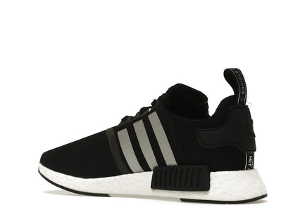 adidas NMD R1 Black Silver Solar Red