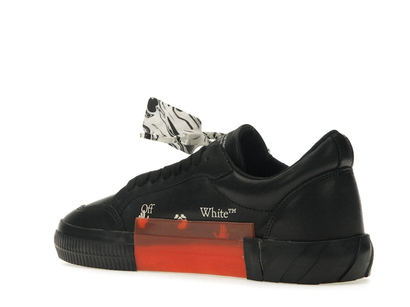 OFF-WHITE Vulc Low Black/Blue Leather SS21