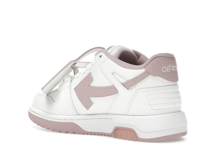 OFF-WHITE Out Of Office OOO Low Tops White Pink (Women's)
