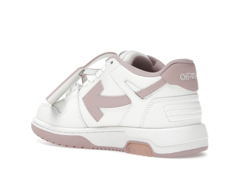 OFF-WHITE Out Of Office OOO Low Tops White Pink (Women's)
