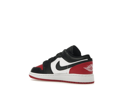 Jordan 1 Low Bred Toe 2.0 (GS)