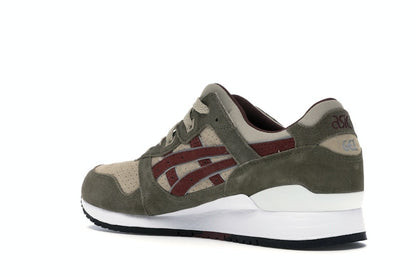 ASICS Gel-Lyte III Patta Birch Burgundy