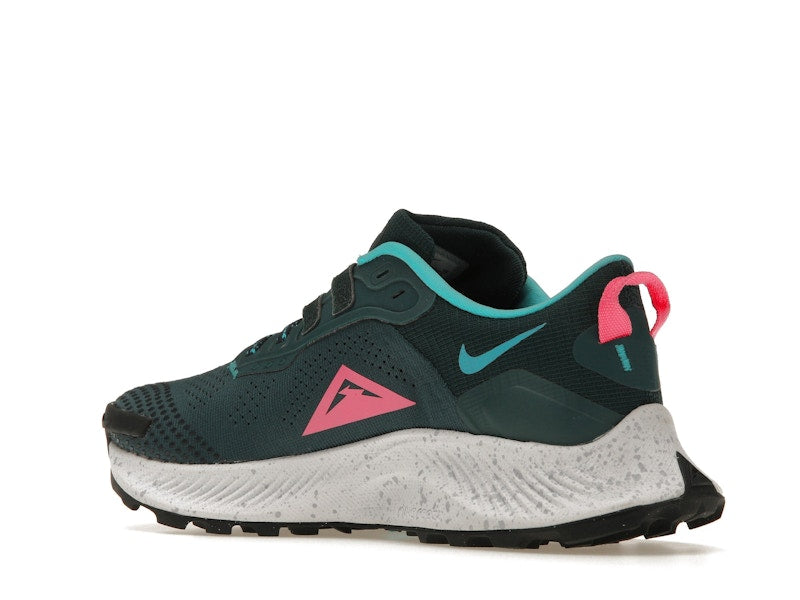 Nike Pegasus Trail 3 Dark Teal Green Pink Glow (Women's)