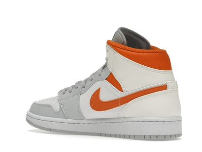 Jordan 1 Mid Starfish Pure Platinum