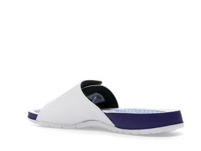 Jordan Hydro 5 Retro Slide White New Emerald Grape Ice Black