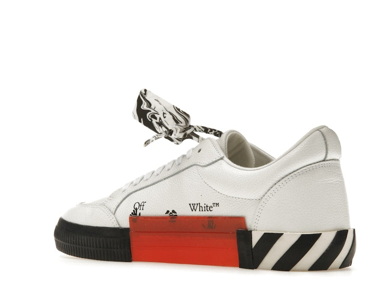 OFF-WHITE Vulc Low Leather White White Black