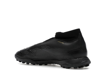 adidas Predator League Laceless Turf Core Black Carbon Gold Metallic