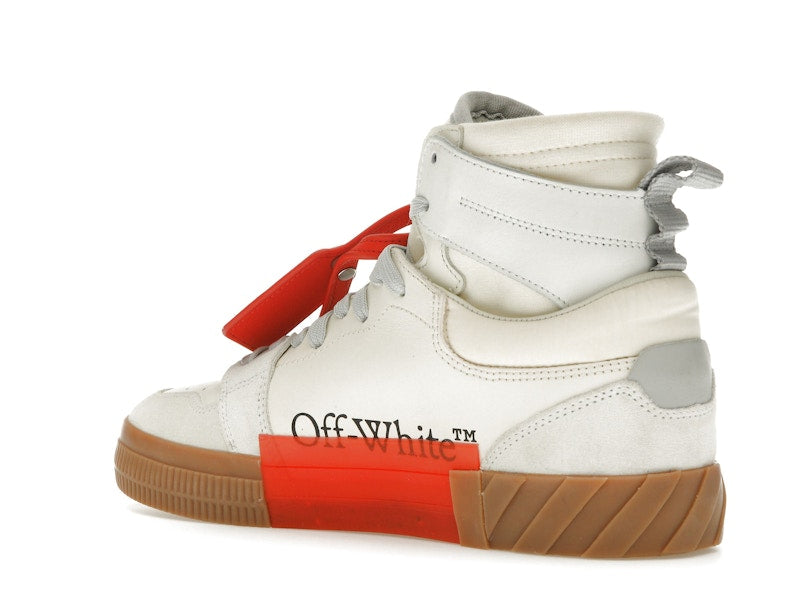 OFF-WHITE Floating Arrow High Top Vulc White Cream