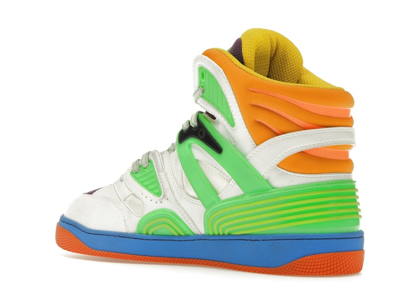 Gucci Basket White Demetra Green Purple Orange Blue