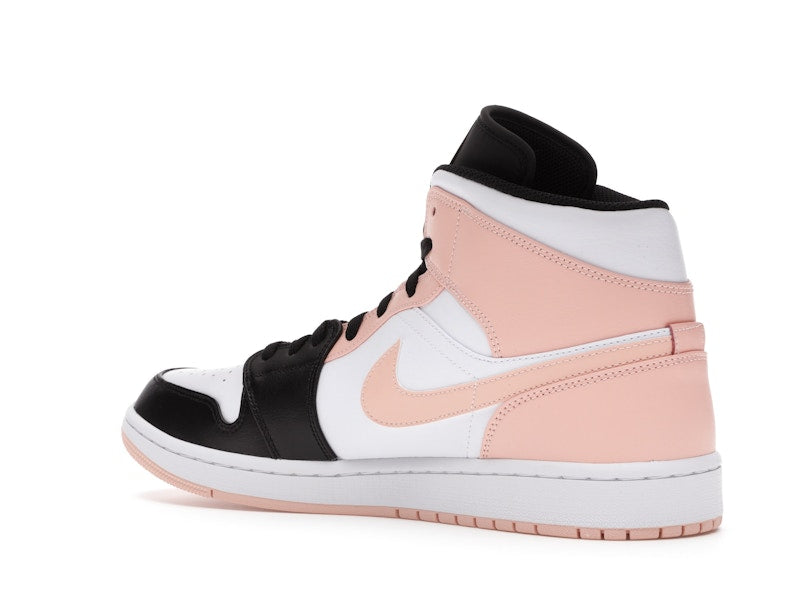 Jordan 1 Mid Arctic Orange Black Toe