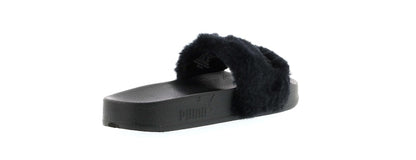 Puma Fur Slide Fur Slide Black (Women's)