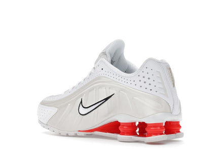 Nike Shox R4 White Phantom Picante Red (Women's)