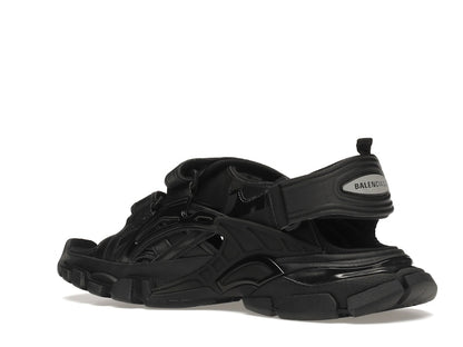 Balenciaga Track Sandal Black