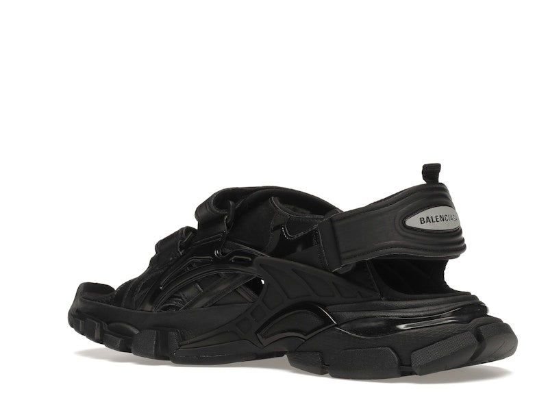 Balenciaga Track Sandal Black