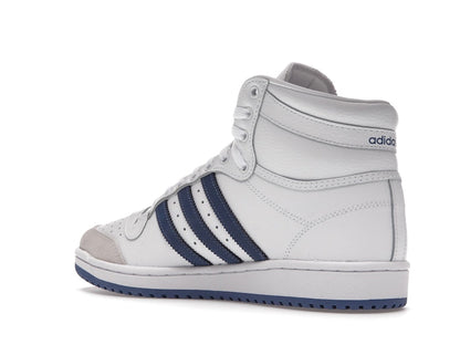 adidas Top Ten White Crew Blue