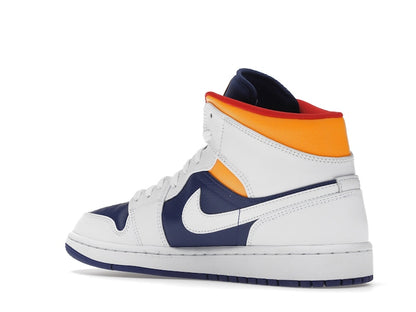 Jordan 1 Mid Royal Blue Laser Orange