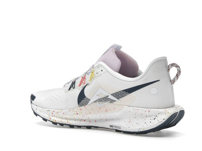 Nike React Pegasus Trail 5 Summit White Football Grey Pink Foam Armory Navy