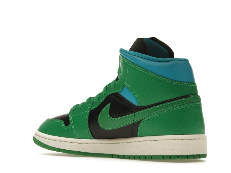 Jordan 1 Mid Lucky Green Aquatone (Women's)