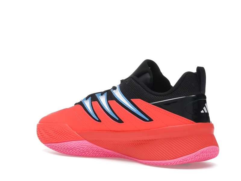adidas Dame Certified 3 Low Solar Red Core Black Cloud White