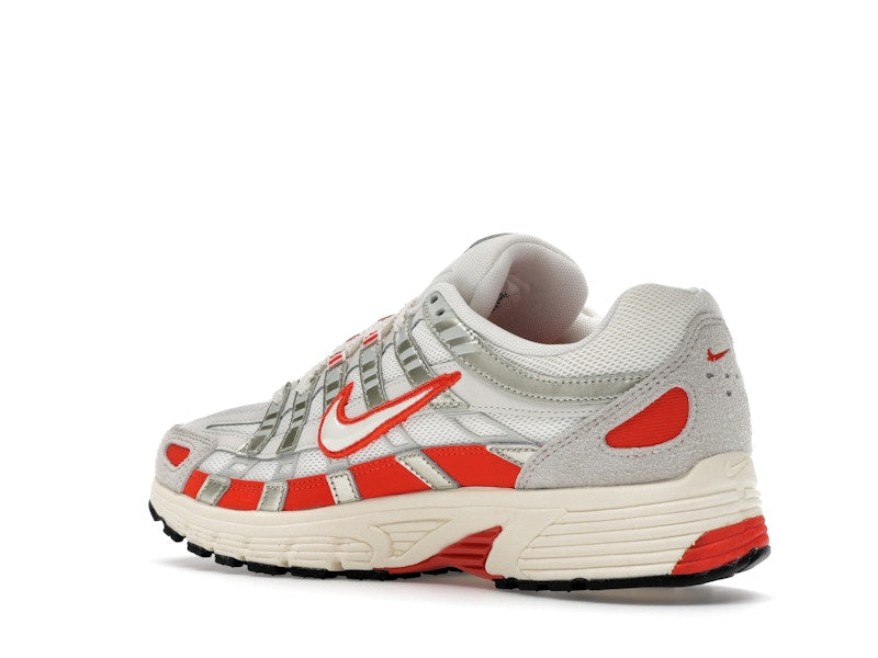 Nike P-6000 Sail Pale Ivory Light Bone Picante Red (Women's)