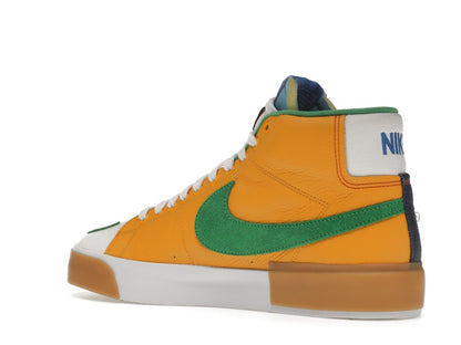 Nike SB Zoom Blazer Mid Edge Safety Orange University Gold
