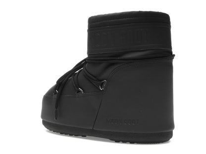 Moon Boot Icon Rubber Low Boot Black