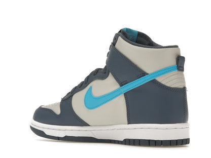 Nike Dunk High Light Bone Diffused Blue (GS)