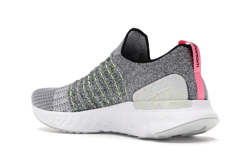 Nike React Phantom Run Flyknit 2 Flash Crimson Baltic Blue