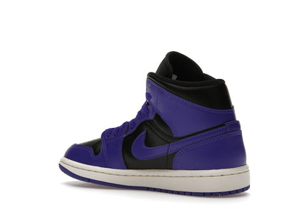 Jordan 1 Mid Purple Black (Women's)