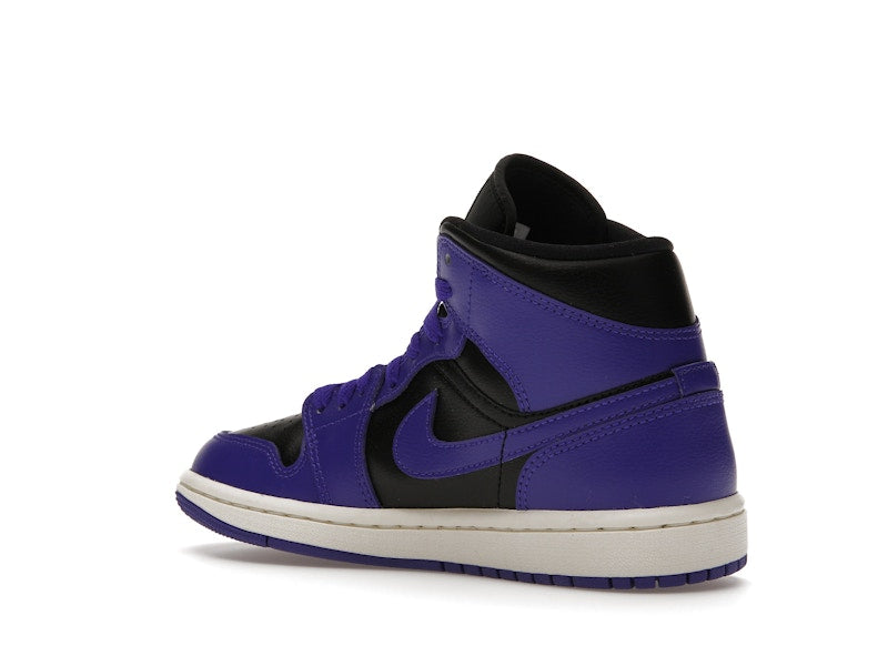 Jordan 1 Mid Purple Black (Women's)