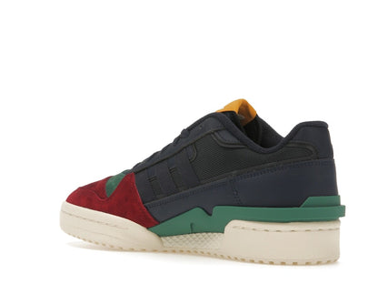 adidas Forum Exhibit Low 2.0 Collegiate Navy Burgundy Green