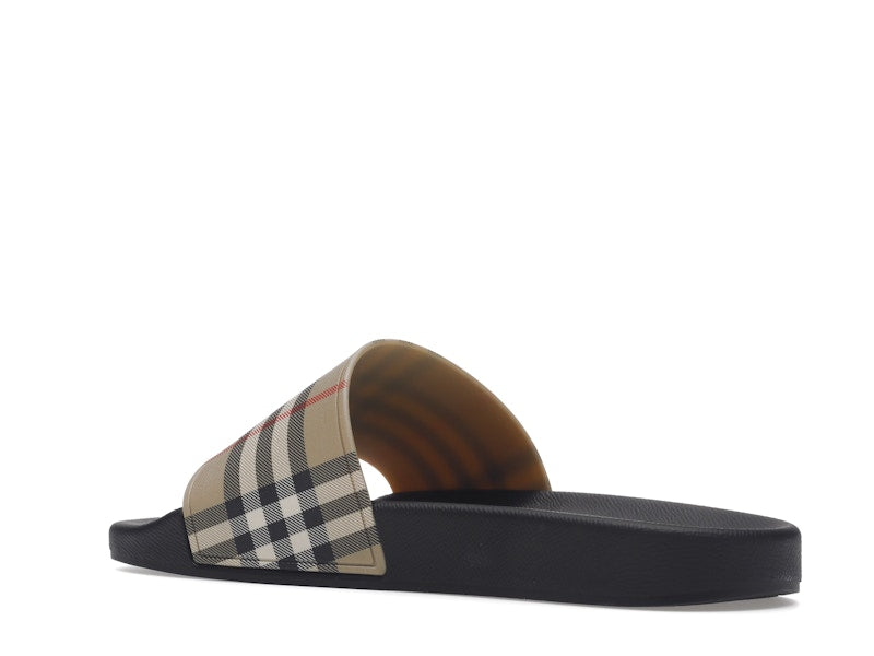 Burberry Vintage Check Slides Archive Beige