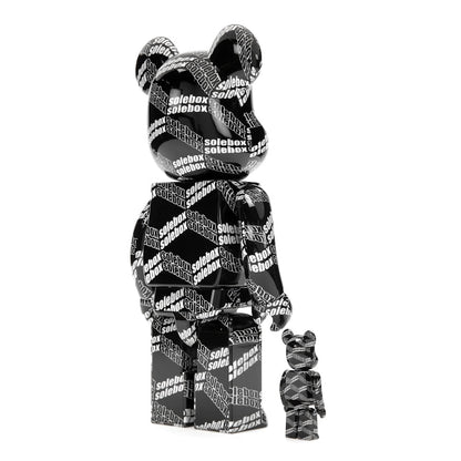 Bearbrick x Solebox Pattern 100% & 400% Set