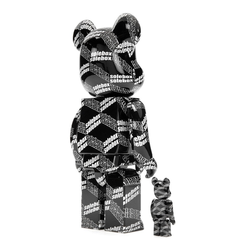 Bearbrick x Solebox Pattern 100% & 400% Set