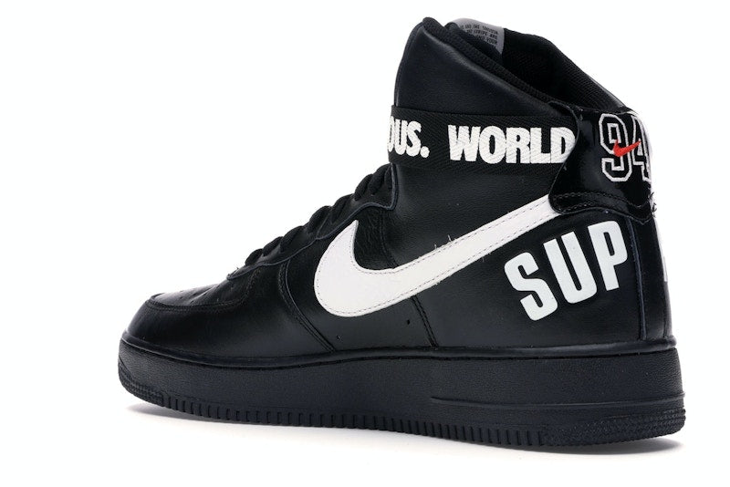 Nike Air Force 1 High Supreme World Famous Black