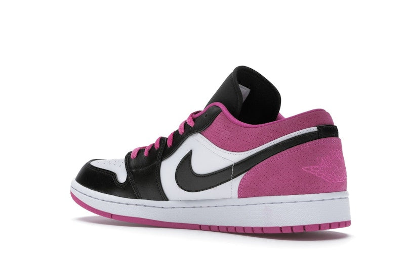 Jordan 1 Low Black Active Fuchsia