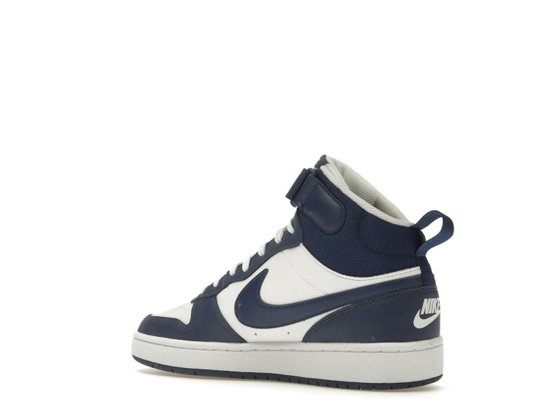 Nike Court Borough Mid 2 White Blue Void (GS)