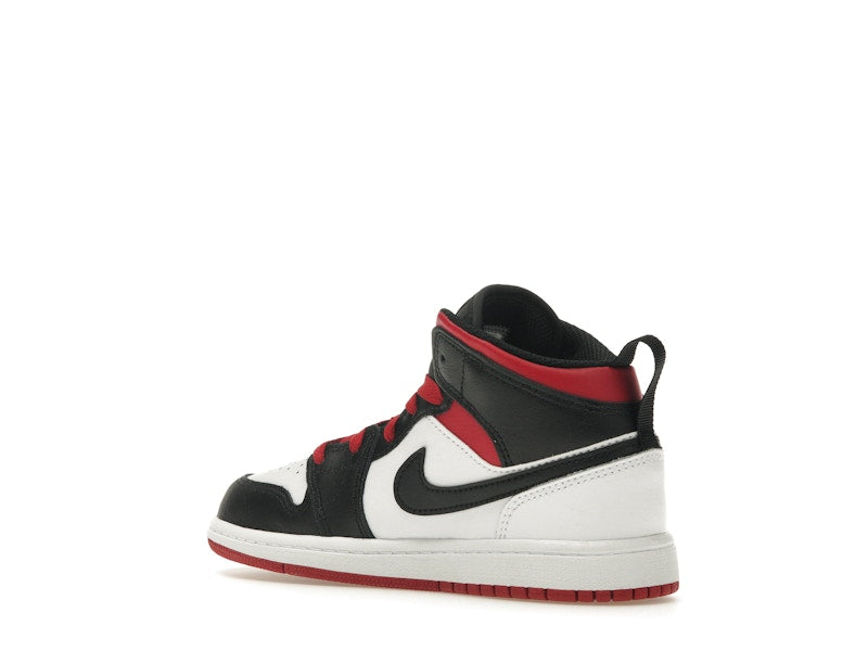 Jordan 1 Mid Gym Red Black Toe (PS)