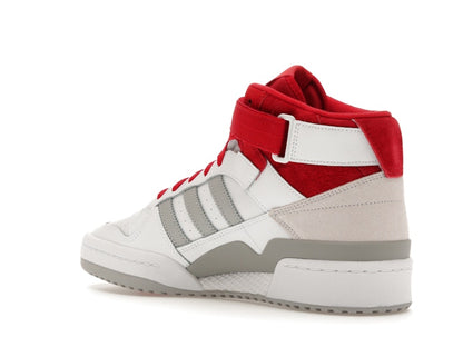 adidas Forum Mid White Red Grey
