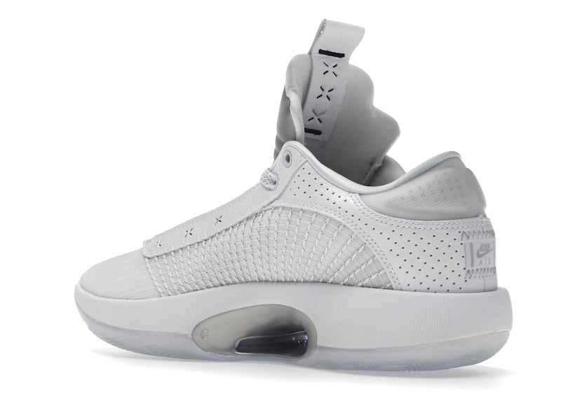 Jordan XXXV Low Metallic Silver (Clear Sole)