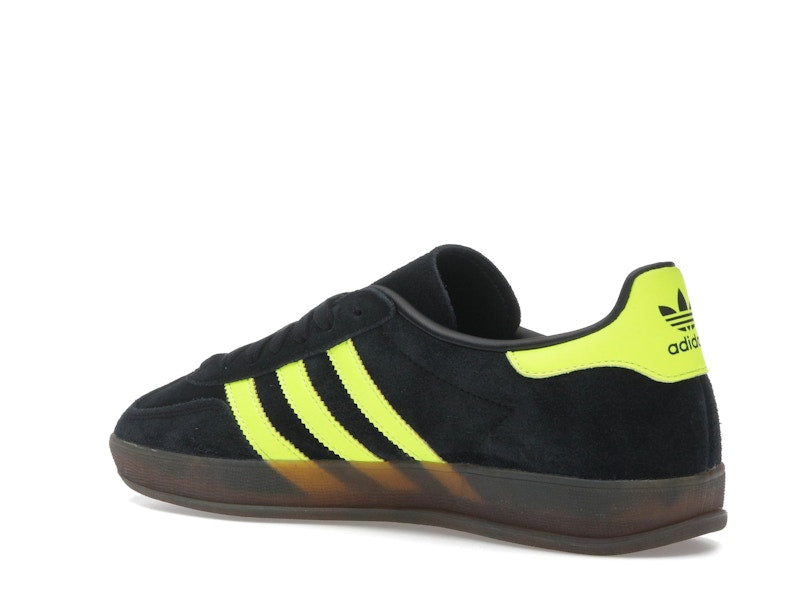 adidas Gazelle Indoor Core Black Solar Yellow Cloud White