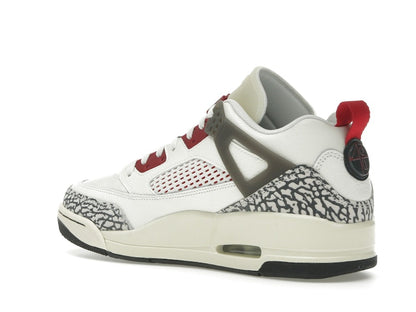 Jordan Spizike Low Sail Anthracite Coconut Milk Varsity Red