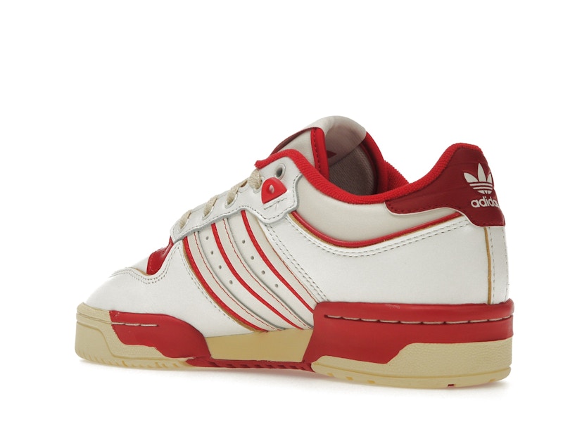 adidas Rivalry Low 86 Core White Off White Team Power Red