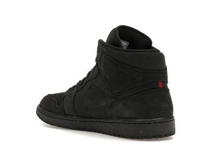 Jordan 1 Mid SE Craft Dark Smoke Red